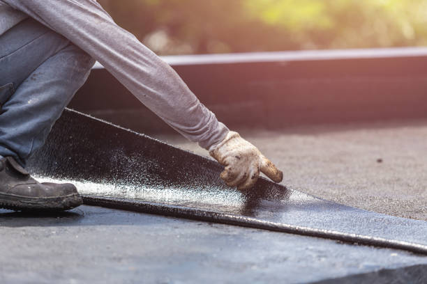 Professional Waterproofing technician working in Geneva, NY